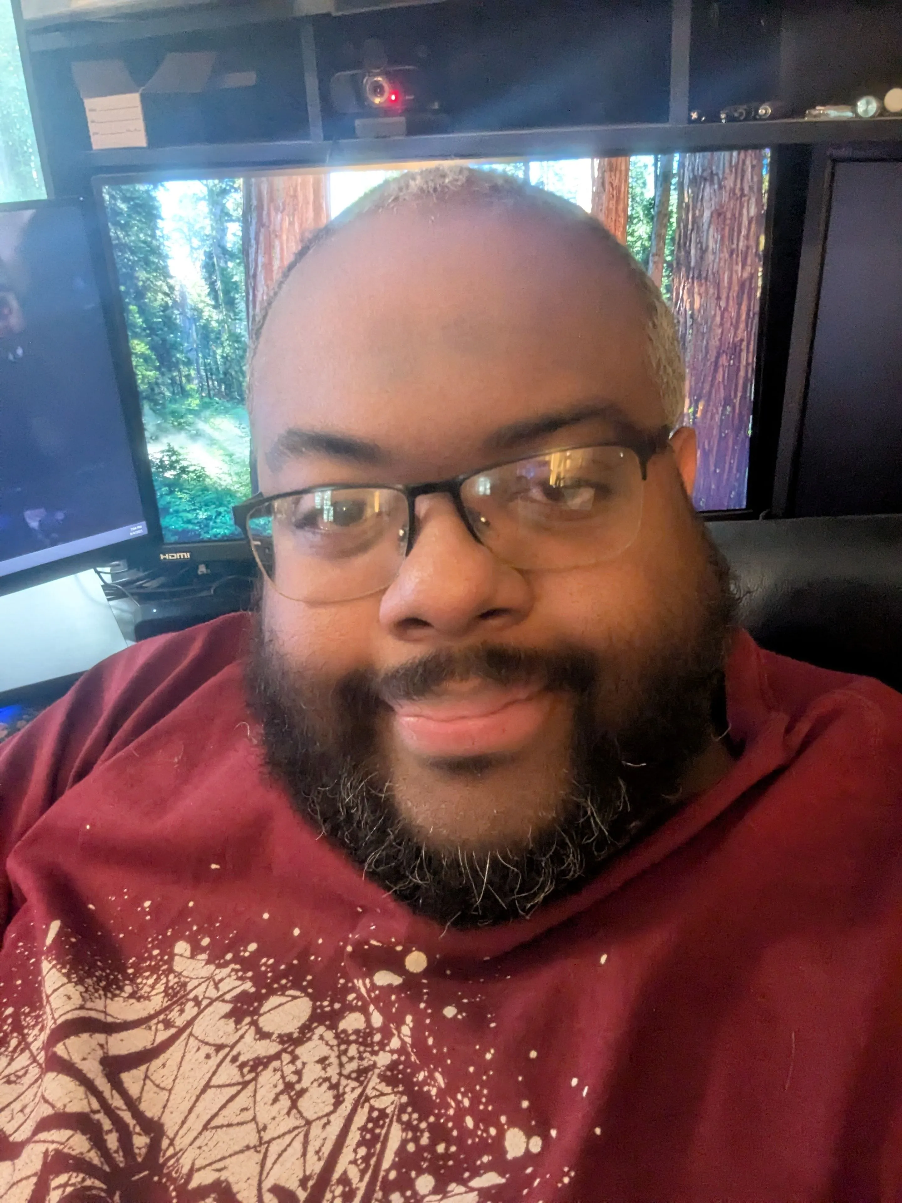 Hasani Rogers, owner of Deific Arts, LLC